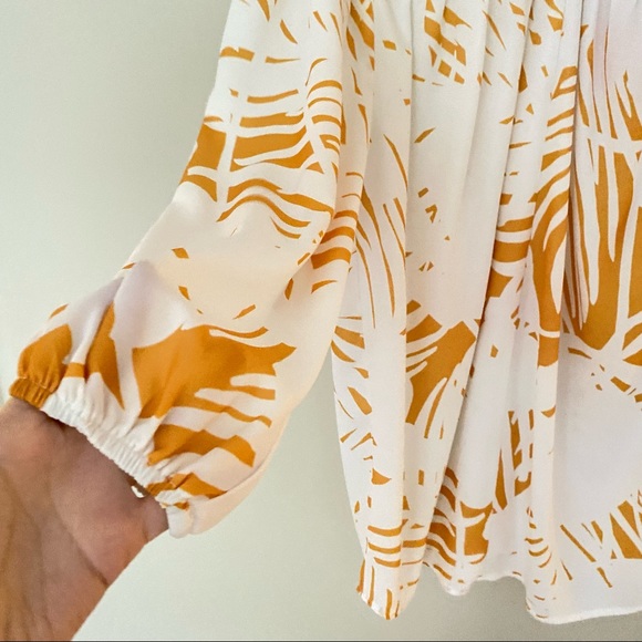 BISHOP + YOUNG White Halter Neck Off Shoulder Ana Blouse - Picture 3 of 10